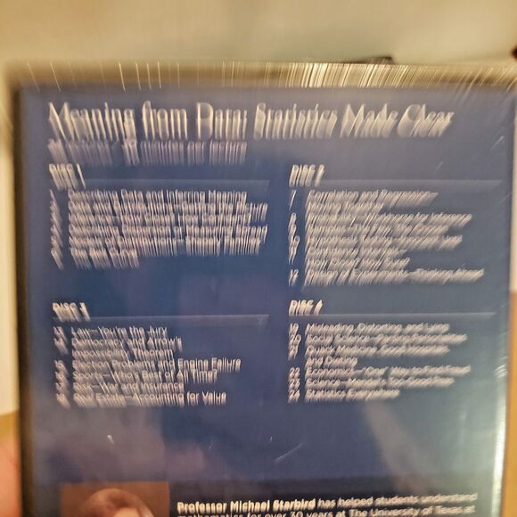 Great Courses 3 SETS Prove It Art Mathematical Science Data DVD's Guidebooks NEW - Picture 5 of 7